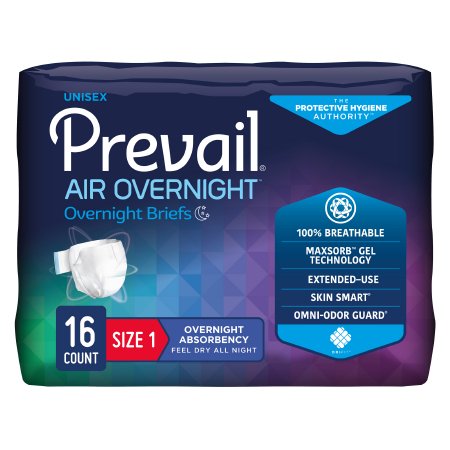 Prevail Air Overnight Incontinence Brief