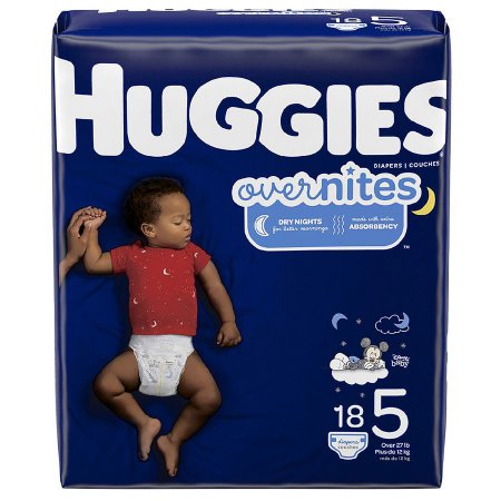 Huggies® Overnites Baby Diaper Disposable Heavy Absorbency