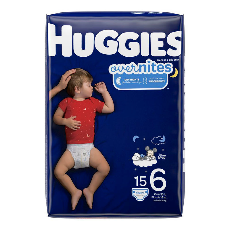 Load image into Gallery viewer, Huggies Overnites Baby Diaper Disposable Heavy Absorbency
