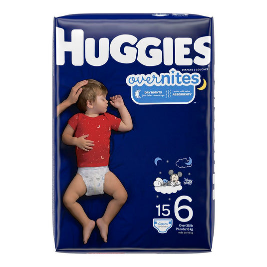 Huggies Overnites Baby Diaper Disposable Heavy Absorbency