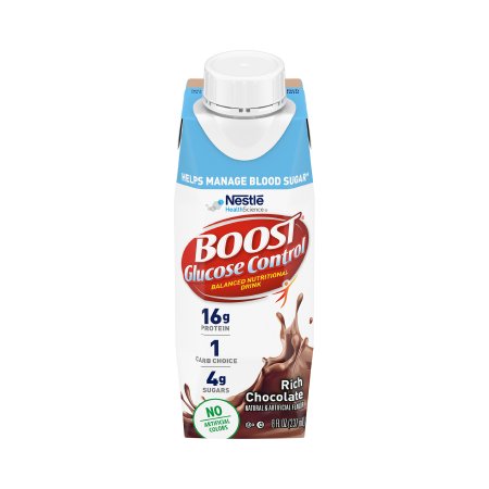Load image into Gallery viewer, Nestle Boost Glucose Control Balanced Nutritional Drink, Carton, 8 oz., Rich Chocolate
