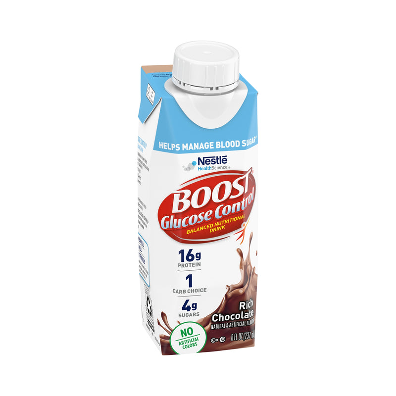 Load image into Gallery viewer, Nestle Boost Glucose Control Balanced Nutritional Drink, Carton, 8 oz., Rich Chocolate

