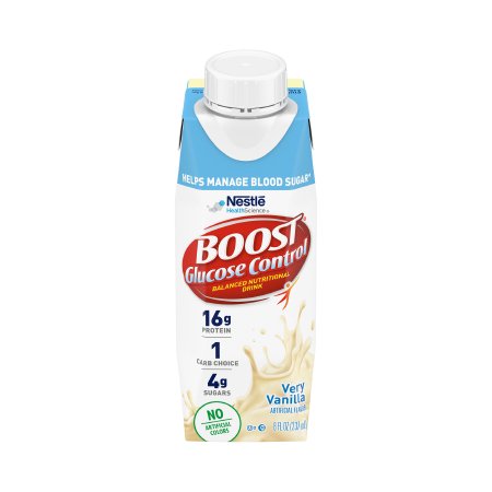 Load image into Gallery viewer, Nestle Boost Glucose Control Balanced Nutritional Drink, Carton, 8 oz., Very Vanilla
