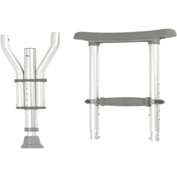 Load image into Gallery viewer, Universal Aluminum Crutch with Accessories | Medical Source.
