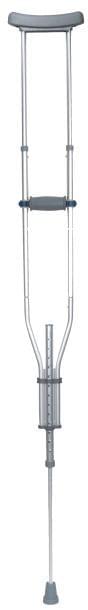 Universal Aluminum Crutch with Accessories | Medical Source.