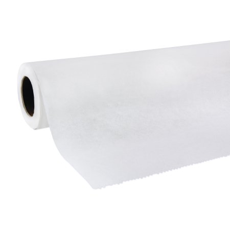 Table Paper McKesson 21 Inch White Crepe - 12/CS | Medical Source.
