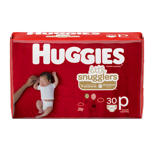 Huggies Little Snugglers Baby Diaper Newborn Disposable Heavy Absorbency