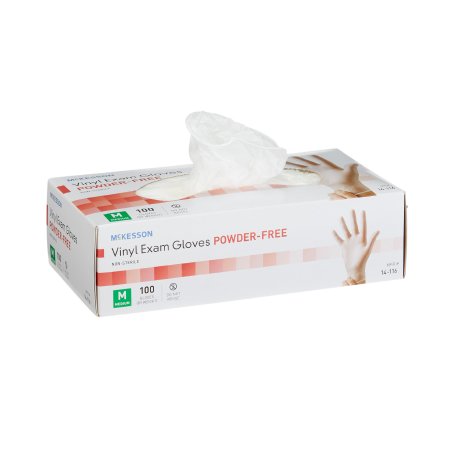 Load image into Gallery viewer, McKesson NonSterile Vinyl Standard Cuff Exam Glove
