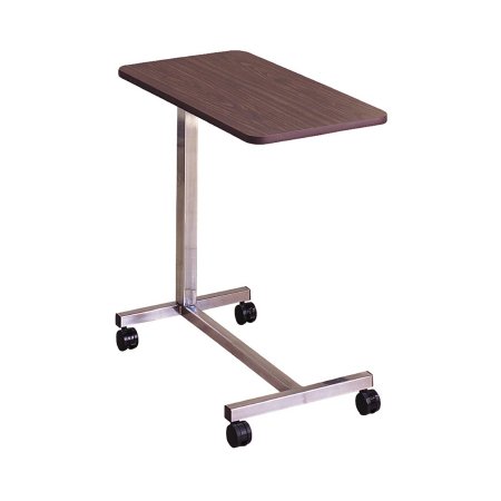 Overbed Table McKesson Non-Tilt Spring Assisted Lift 28-1/4 to 43-1/4 Inch Height Range | Medical Source.