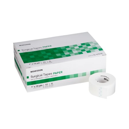 Medical Tape McKesson Paper 1 Inch X 10 Yard White NonSterile | Medical Source.