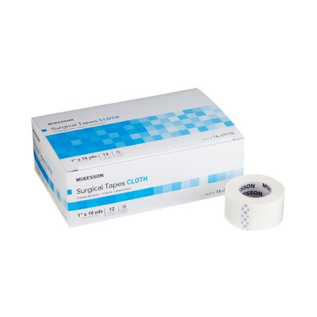 Medical Tape McKesson Silk-Like Cloth 1 Inch X 10 Yard White NonSterile | Medical Source.
