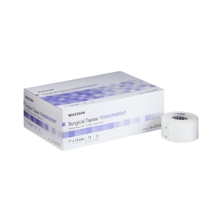 Medical Tape McKesson Plastic 1 Inch X 10 Yard Transparent NonSterile | Medical Source.