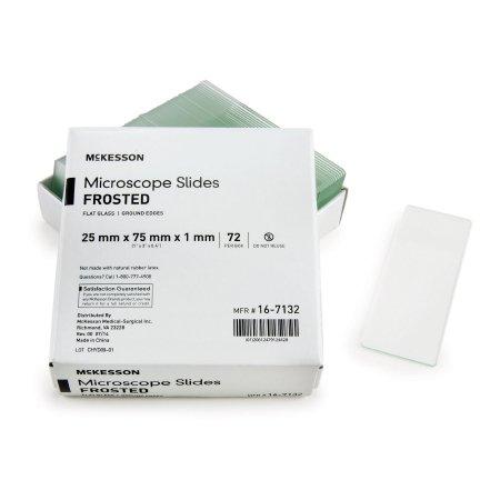 Microscope Slide McKesson 1 X 3 Inch X 1 mm Frosted End | Medical Source.