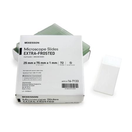 Microscope Slide McKesson 1 X 3 Inch X 1 mm Extra-Frosted | Medical Source.