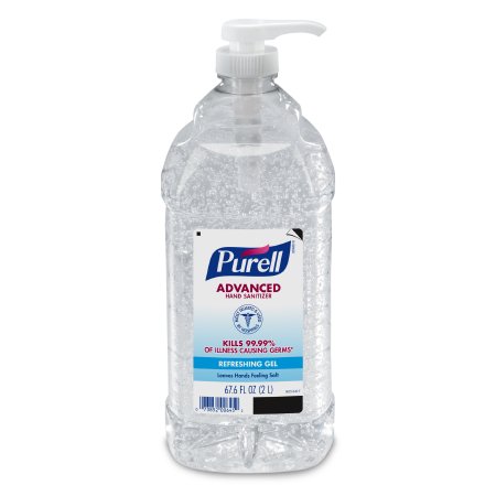 Hand Sanitizer Purell® Advanced 2,000 mL Ethyl Alcohol Gel Pump Bottle | Medical Source.