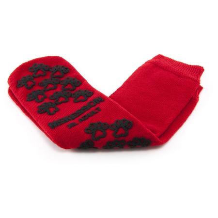 Slipper Socks McKesson Terries™ X-Large Red Above the Ankle | Medical Source.