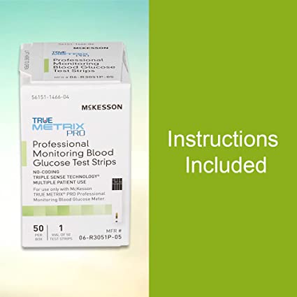 On Call Blood Glucose Test Strips 50 Strips Per Box