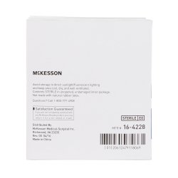 Gauze Sponge McKesson Cotton 8-Ply 2 X 2 Inch Square Sterile