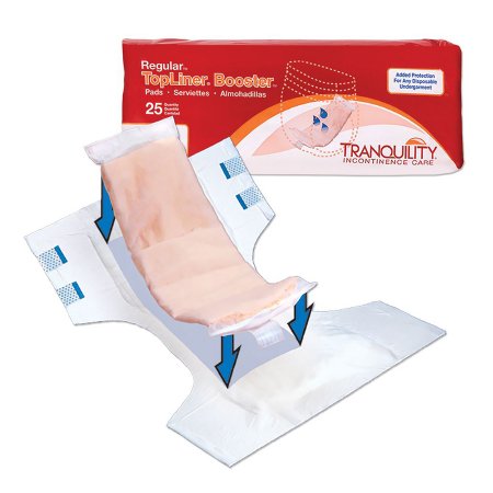 Tranquility® TopLiner™ Incontinence Booster Pad Unisex Disposable