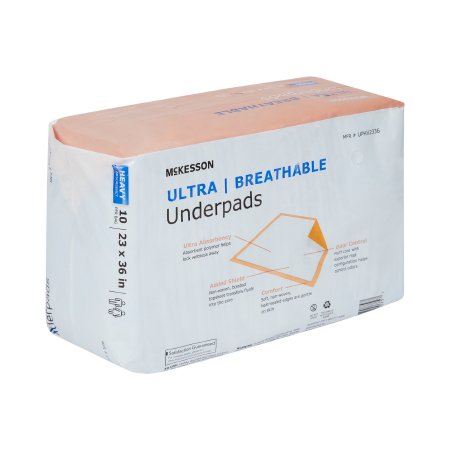 McKesson Ultra Breathable Underpads
