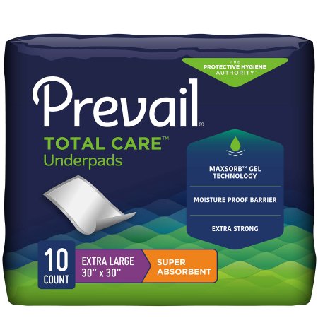 Prevail® Total Care™ Heavy Absorbency Underpads