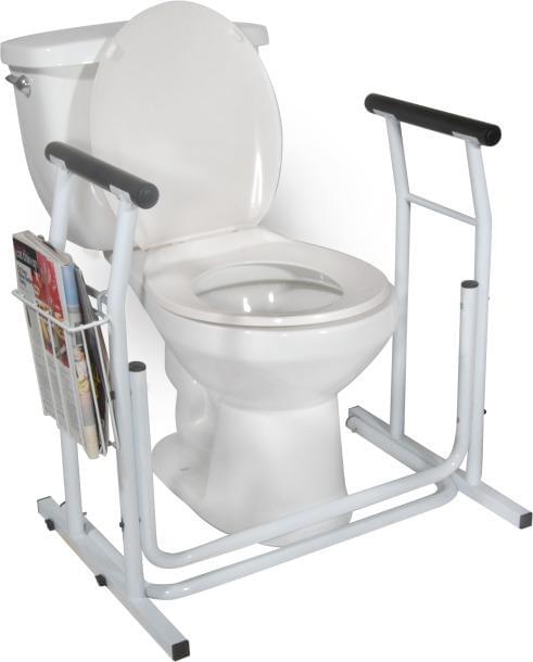 Load image into Gallery viewer, Free-standing Toilet Safety Rail | Medical Source.
