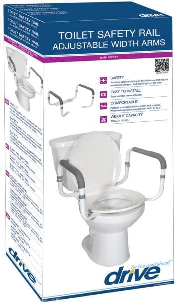 Toilet Safety Rail | Medical Source.