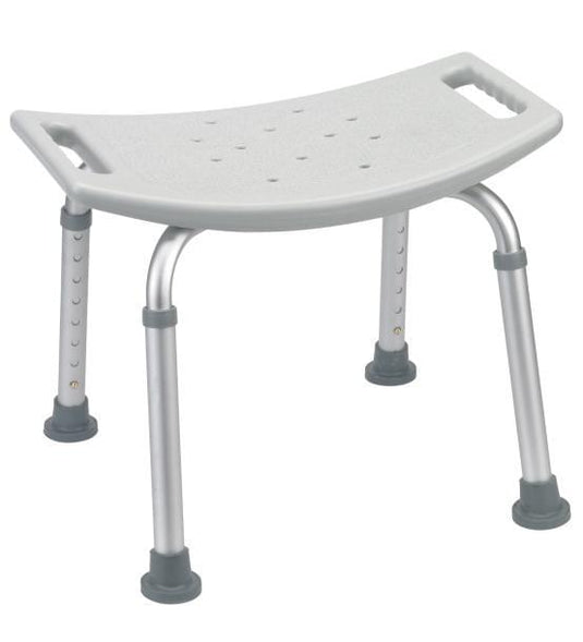 Deluxe Aluminum Shower Bench without Back | Medical Source.