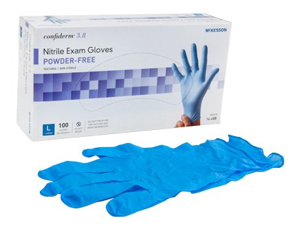 McKesson Confiderm® Nitrile Exam Glove | Medical Source.