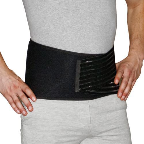 BlueJay Universal Back Support with Supporting Stays - Black | Medical Source.