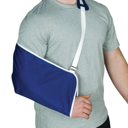 BlueJay Universal Arm Sling with Shoulder Comfort Pad-Blue | Medical Source.