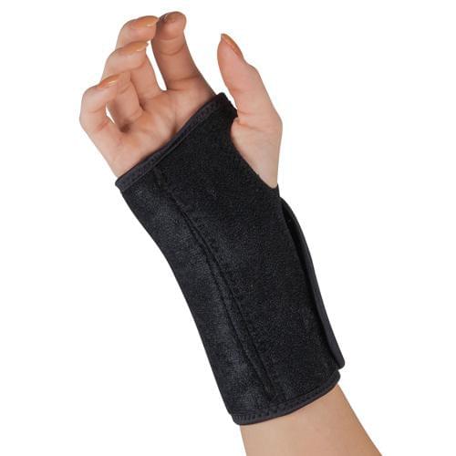 Blue Jay Wrist Splint Black Universal: 5.5