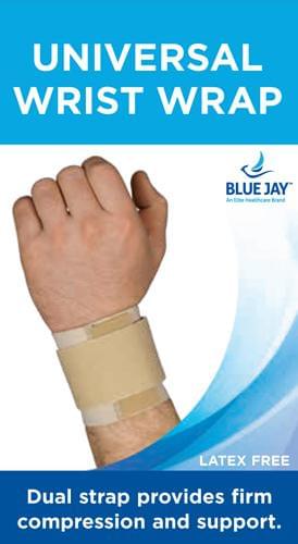 Blue Jay Universal Wrist Wrap Beige | Medical Source.