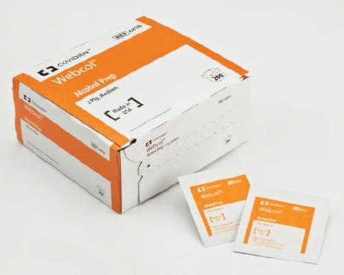 Webcol Alcohol Prep Pads - 5/200/CS (1,000 Pads) 5.00% Off Auto renew | Medical Source.