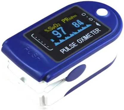 Load image into Gallery viewer, Aiqura Pulse Oximeter LED Display (Blue, White) | Medical Source.
