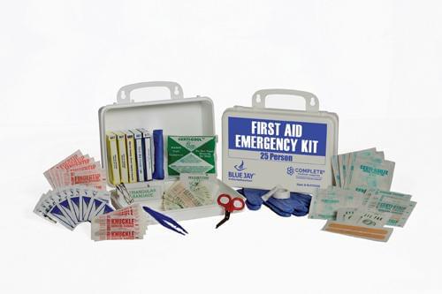 First Aid Kit, 25 Person by Blue Jay | Medical Source.