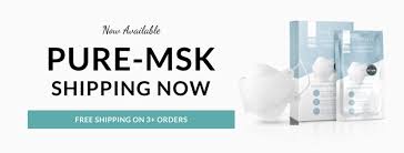 PURE-MSK Disposable Face Mask - Masks for Protection | Medical Source.